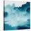 Mountain Mist Teal 2-Kimberly Allen-Stretched Canvas