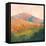 Mountain Morning Pink-Julia Purinton-Framed Stretched Canvas