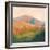 Mountain Morning Pink-Julia Purinton-Framed Art Print