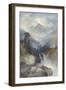 Mountain of the Holy Cross, 1890-Thomas Moran-Framed Giclee Print
