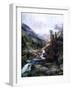 Mountain Of The Holy Cross-Thomas Moran-Framed Art Print