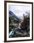 Mountain Of The Holy Cross-Thomas Moran-Framed Art Print