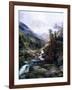 Mountain Of The Holy Cross-Thomas Moran-Framed Art Print