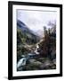 Mountain Of The Holy Cross-Thomas Moran-Framed Art Print