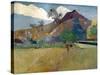 Mountain on Tahiti, 1893-Paul Gauguin-Stretched Canvas