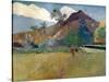 Mountain on Tahiti, 1893-Paul Gauguin-Stretched Canvas