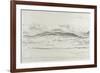 Mountain Panorama in Wales - Cader Idris-Cornelius Varley-Framed Giclee Print