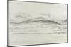 Mountain Panorama in Wales - Cader Idris-Cornelius Varley-Mounted Giclee Print