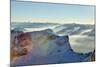 Mountain Panorama Zugspitze-Marc Gilsdorf-Mounted Photographic Print