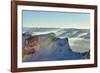 Mountain Panorama Zugspitze-Marc Gilsdorf-Framed Photographic Print