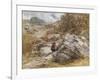 Mountain Pass at Bettws-Y-Coed, 1851-David Cox-Framed Giclee Print