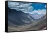 Mountain Pass Between Mendoza and Santiago, Andes, Argentina, South America-Michael Runkel-Framed Stretched Canvas