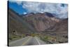 Mountain Pass Between Mendoza and Santiago, Andes, Argentina, South America-Michael Runkel-Stretched Canvas