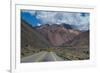 Mountain Pass Between Mendoza and Santiago, Andes, Argentina, South America-Michael Runkel-Framed Photographic Print