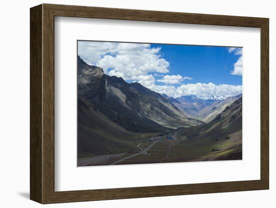 Mountain Pass Between Mendoza and Santiago, Andes, Argentina, South America-Michael Runkel-Framed Photographic Print