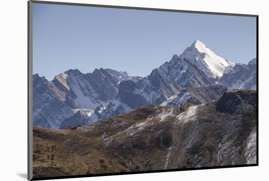Mountain pass near Huanglong, Sichuan province, China, Asia-Michael Snell-Mounted Photographic Print