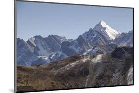 Mountain pass near Huanglong, Sichuan province, China, Asia-Michael Snell-Mounted Photographic Print