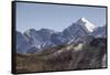 Mountain pass near Huanglong, Sichuan province, China, Asia-Michael Snell-Framed Stretched Canvas