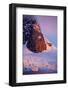 Mountain Peak and Glacier in Lemaire Channel, Antarctica-Paul Souders-Framed Photographic Print