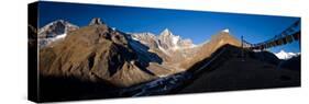 Mountain Peak, Kumuche Himal, Solukhumbu, Himalayas, Nepal-null-Stretched Canvas