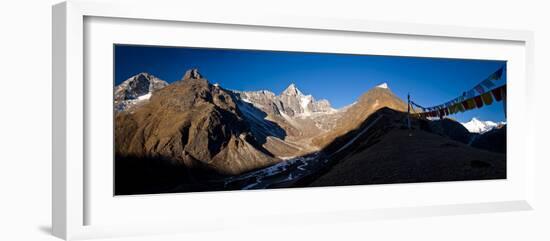 Mountain Peak, Kumuche Himal, Solukhumbu, Himalayas, Nepal-null-Framed Photographic Print