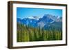 Mountain Peak-duallogic-Framed Photographic Print