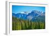 Mountain Peak-duallogic-Framed Photographic Print