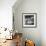 Mountain peaks along Lemaire Channel, Antarctica-Paul Souders-Framed Photographic Print displayed on a wall