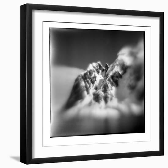 Mountain peaks along Lemaire Channel, Antarctica-Paul Souders-Framed Photographic Print