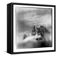 Mountain peaks along Lemaire Channel, Antarctica-Paul Souders-Framed Stretched Canvas