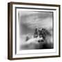 Mountain peaks along Lemaire Channel, Antarctica-Paul Souders-Framed Photographic Print