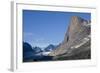 Mountain Peaks Along Prins Christian Sund-Paul Souders-Framed Photographic Print