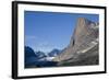 Mountain Peaks Along Prins Christian Sund-Paul Souders-Framed Photographic Print