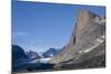 Mountain Peaks Along Prins Christian Sund-Paul Souders-Mounted Photographic Print