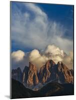 Mountain peaks, Dolomites, Italy-Art Wolfe-Mounted Photographic Print