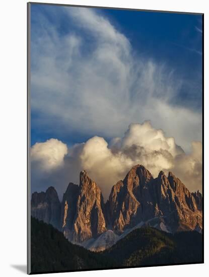 Mountain peaks, Dolomites, Italy-Art Wolfe-Mounted Photographic Print