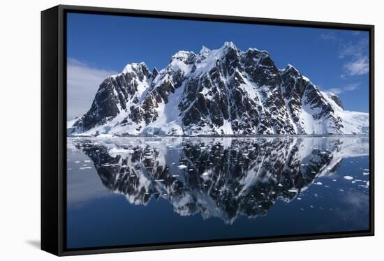 Mountain Peaks, Lemaire Channel, Antarctica-null-Framed Stretched Canvas