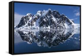 Mountain Peaks, Lemaire Channel, Antarctica-null-Framed Stretched Canvas