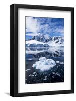 Mountain Peaks, Lemaire Channel, Antarctica-null-Framed Photographic Print