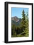 Mountain Peaks-cec72-Framed Photographic Print