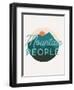 Mountain People-null-Framed Art Print