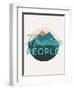 Mountain People-null-Framed Art Print