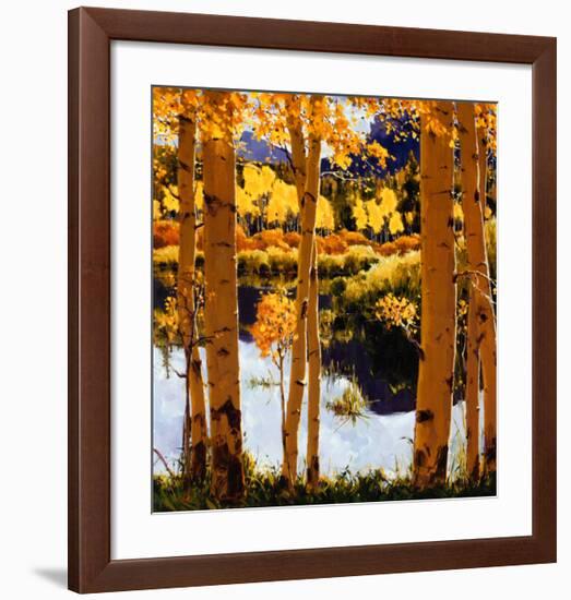 Mountain Pond-William Hook-Framed Art Print