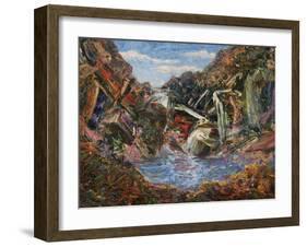 Mountain Pool-James W Johnson-Framed Giclee Print