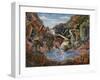 Mountain Pool-James W Johnson-Framed Giclee Print