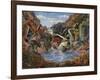 Mountain Pool-James W Johnson-Framed Giclee Print