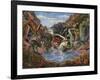 Mountain Pool-James W Johnson-Framed Giclee Print