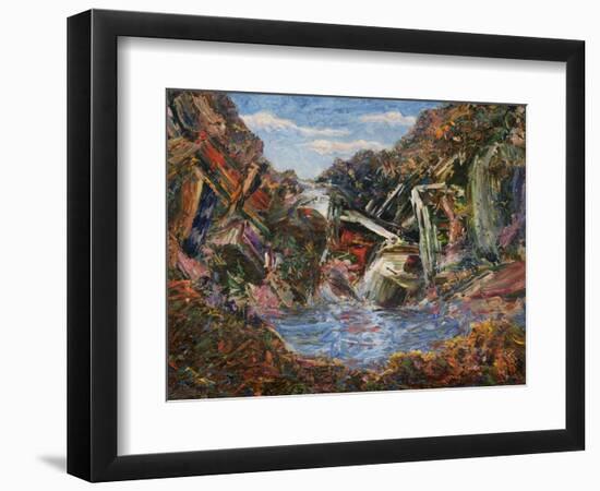 Mountain Pool-James W Johnson-Framed Premium Giclee Print