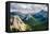 Mountain Range Landscape View in Jasper Np, Canada-MartinM303-Framed Stretched Canvas