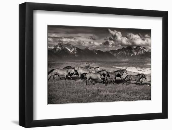 Mountain Range Mavericks-Lisa Dearing-Framed Photographic Print